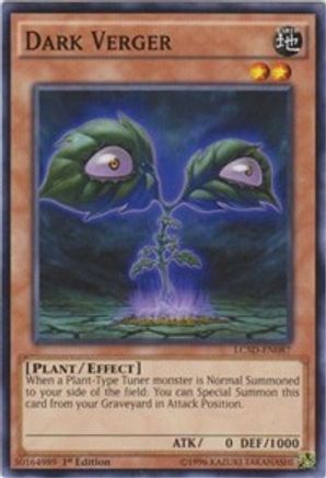 Dark Verger [LC5D-EN087] Common - Yu-Gi-Oh! - Card Brawlers | Quebec | Canada |