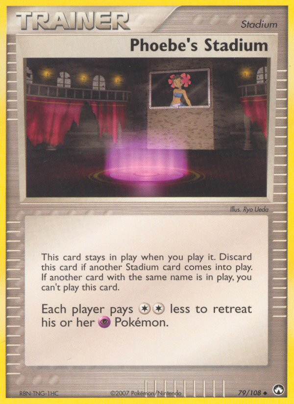 Phoebe's Stadium (79/108) [EX: Power Keepers] - Pokémon - Card Brawlers | Quebec | Canada |