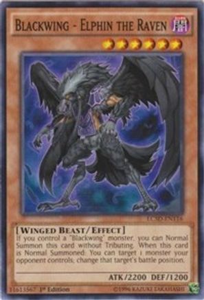 Blackwing - Elphin the Raven [LC5D-EN116] Common - Yu-Gi-Oh! - Card Brawlers | Quebec | Canada |