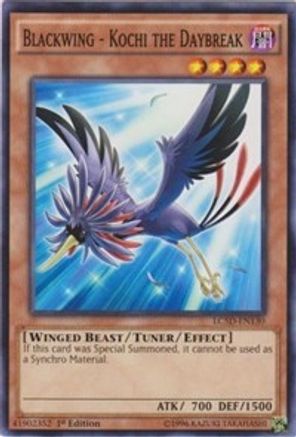 Blackwing - Kochi the Daybreak [LC5D-EN130] Common - Yu-Gi-Oh! - Card Brawlers | Quebec | Canada |