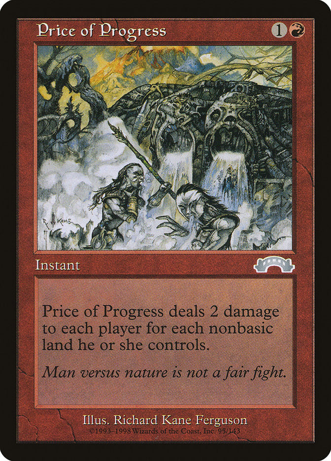 Price of Progress [Exodus] - Magic: The Gathering - Card Brawlers | Quebec | Canada |