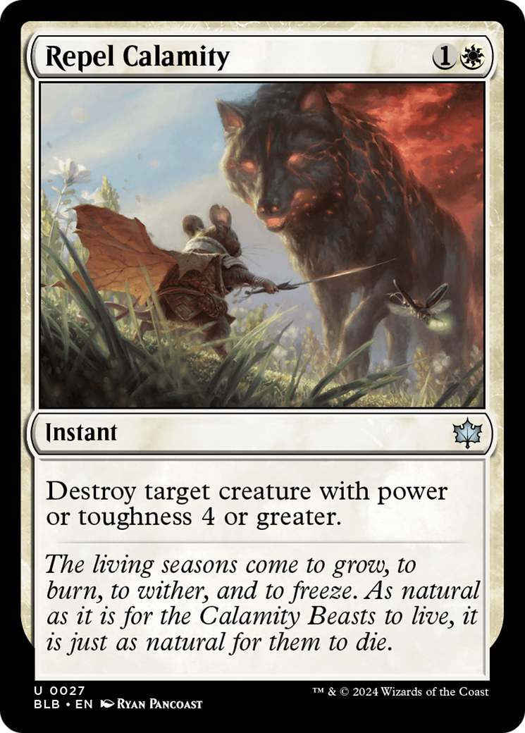 Repel Calamity [Bloomburrow] - Magic: The Gathering - Card Brawlers | Quebec | Canada |