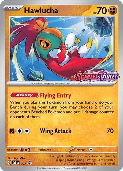 Hawlucha (007) [Scarlet & Violet: Black Star Promos] - Pokémon - Card Brawlers | Quebec | Canada |