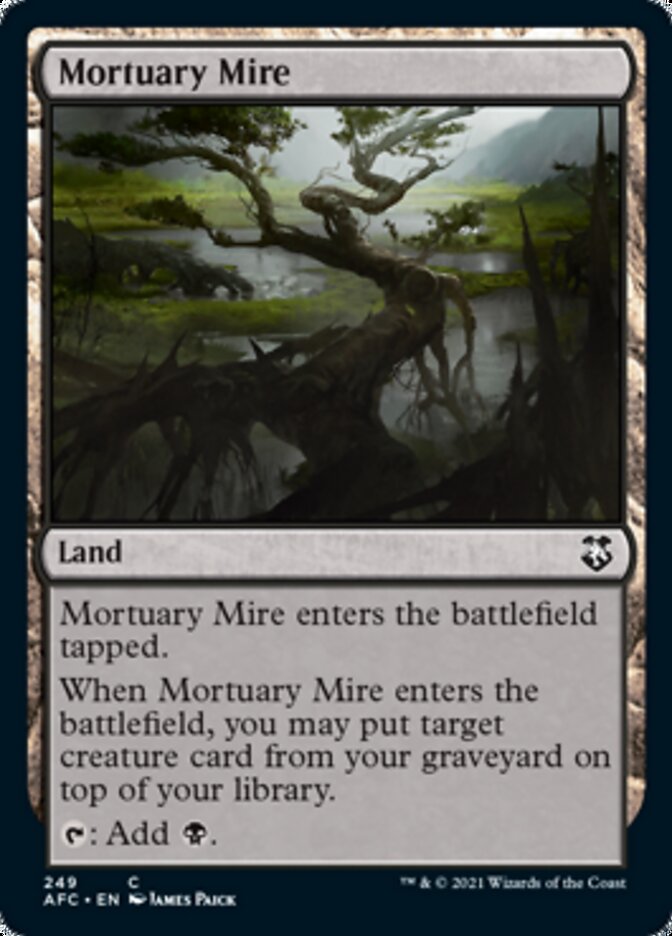 Mortuary Mire [Dungeons & Dragons: Adventures in the Forgotten Realms Commander] - Magic: The Gathering - Card Brawlers | Quebec | Canada |