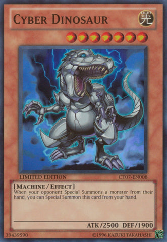 Cyber Dinosaur [CT07-EN008] Super Rare - Yu-Gi-Oh! - Card Brawlers | Quebec | Canada |