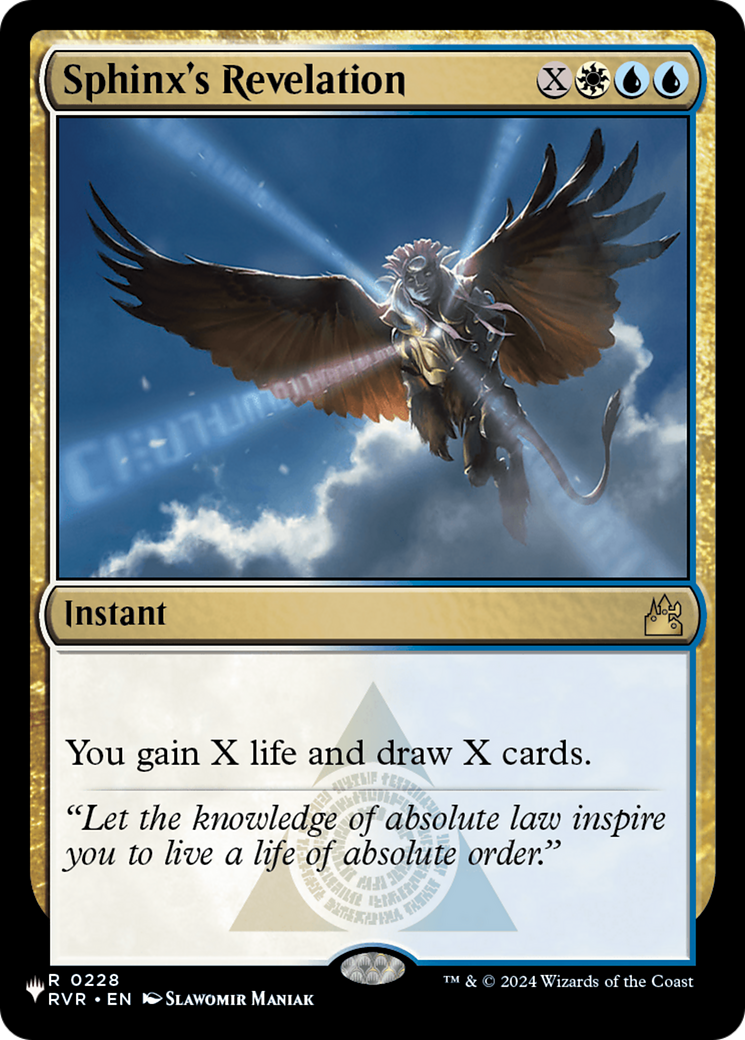 Sphinx's Revelation [The List] - Magic: The Gathering - Card Brawlers | Quebec | Canada |
