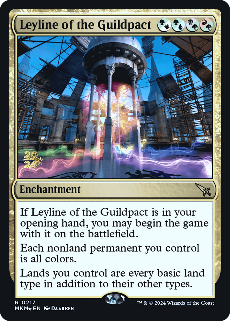 Leyline of the Guildpact [Murders at Karlov Manor Prerelease Promos] - Magic: The Gathering - Card Brawlers | Quebec | Canada |