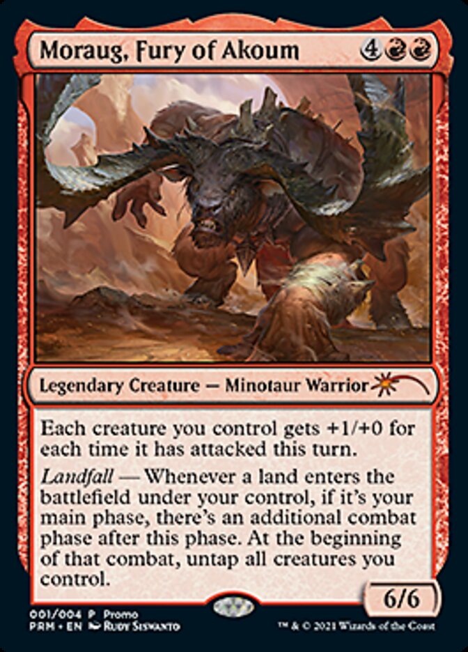 Moraug, Fury of Akoum [Year of the Ox 2021] - Magic: The Gathering - Card Brawlers | Quebec | Canada |