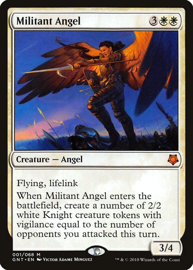 Militant Angel [Game Night 2018] - Magic: The Gathering - Card Brawlers | Quebec | Canada |