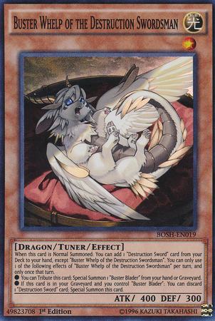 Buster Whelp of the Destruction Swordsman [BOSH-EN019] Super Rare - Yu-Gi-Oh! - Card Brawlers | Quebec | Canada |