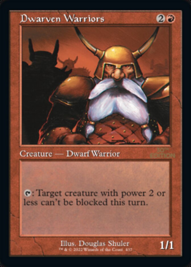 Dwarven Warriors (Retro) [30th Anniversary Edition] - Magic: The Gathering - Card Brawlers | Quebec | Canada |