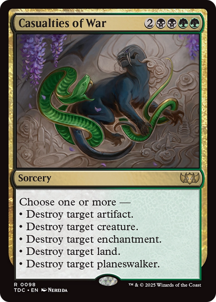 Casualties of War [Tarkir: Dragonstorm Commander] - Magic: The Gathering - Card Brawlers | Quebec | Canada |