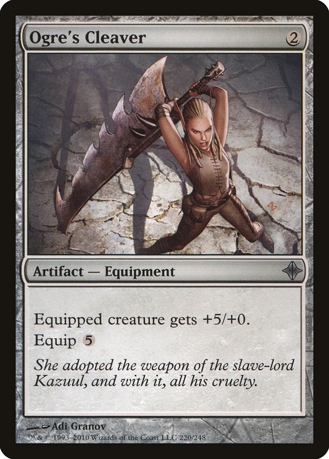 Ogre's Cleaver [Rise of the Eldrazi] - Magic: The Gathering - Card Brawlers | Quebec | Canada |