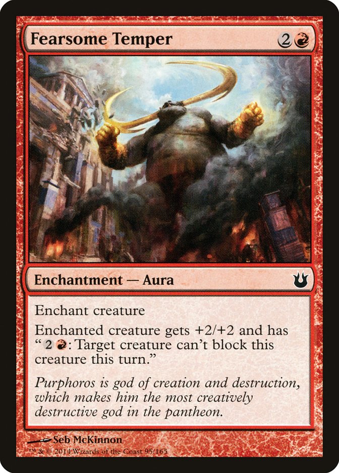 Fearsome Temper [Born of the Gods] - Magic: The Gathering - Card Brawlers | Quebec | Canada |