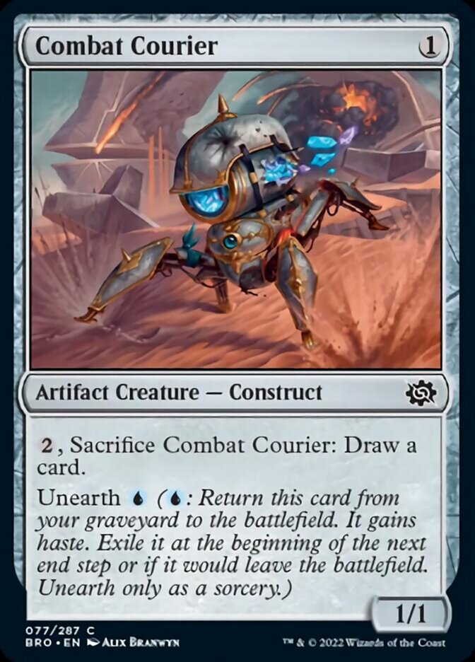 Combat Courier [The Brothers' War] - Magic: The Gathering - Card Brawlers | Quebec | Canada |