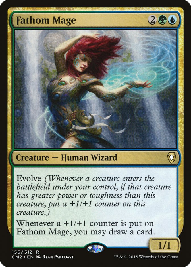 Fathom Mage [Commander Anthology Volume II] - Magic: The Gathering - Card Brawlers | Quebec | Canada |