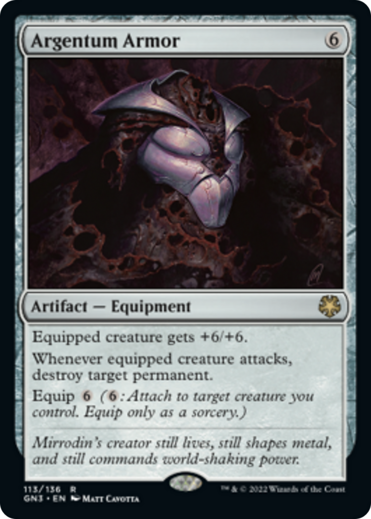 Argentum Armor [Game Night: Free-for-All] - Magic: The Gathering - Card Brawlers | Quebec | Canada |