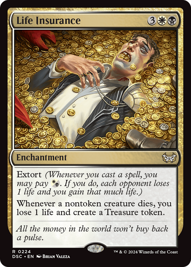 Life Insurance [Duskmourn: House of Horror Commander] - Magic: The Gathering - Card Brawlers | Quebec | Canada |