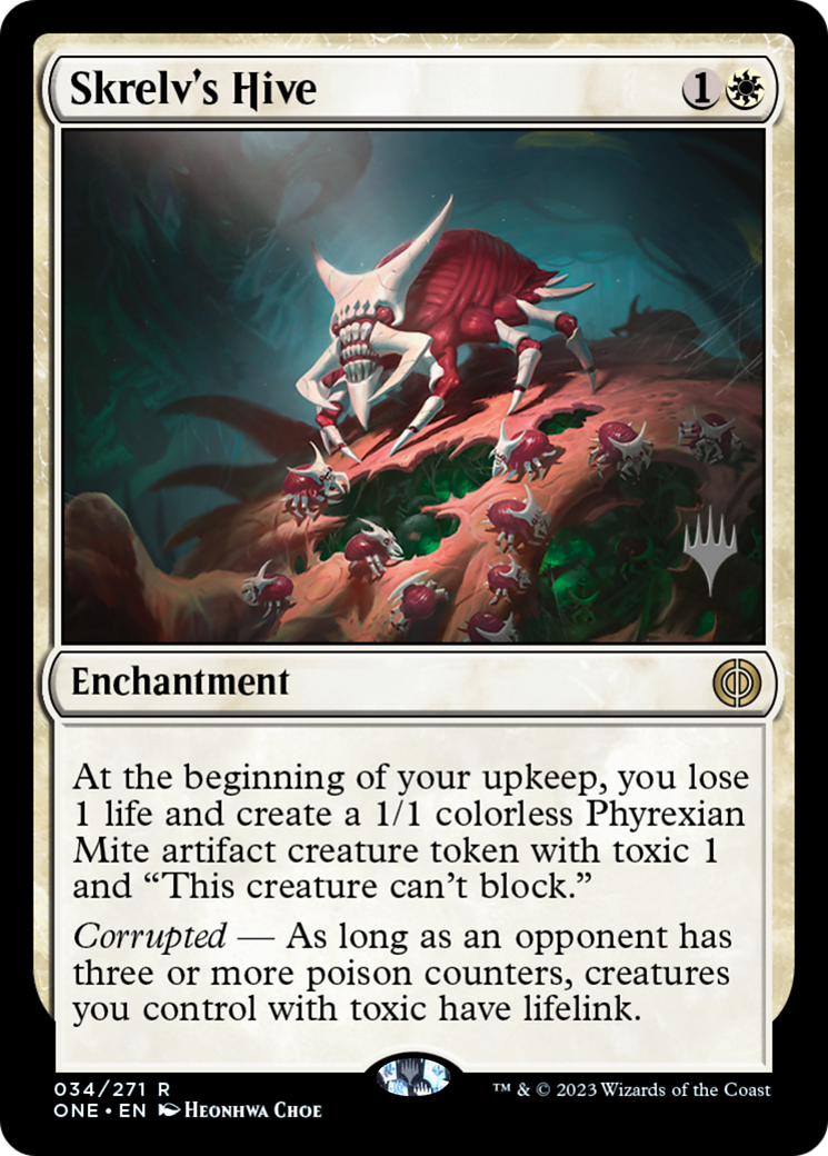 Skrelv's Hive (Promo Pack) [Phyrexia: All Will Be One Promos] - Magic: The Gathering - Card Brawlers | Quebec | Canada |