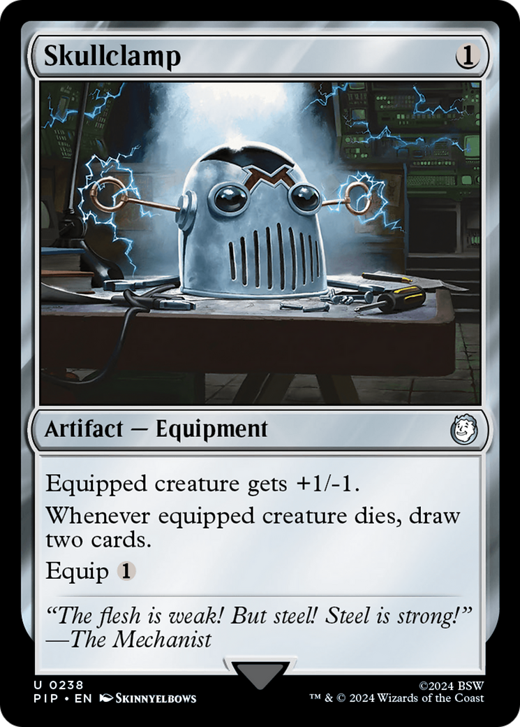 Skullclamp [Fallout] - Magic: The Gathering - Card Brawlers | Quebec | Canada |