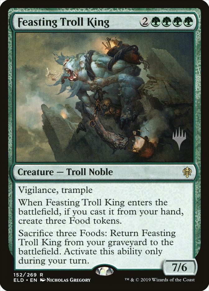 Feasting Troll King (Promo Pack) [Throne of Eldraine Promos] - Magic: The Gathering - Card Brawlers | Quebec | Canada |