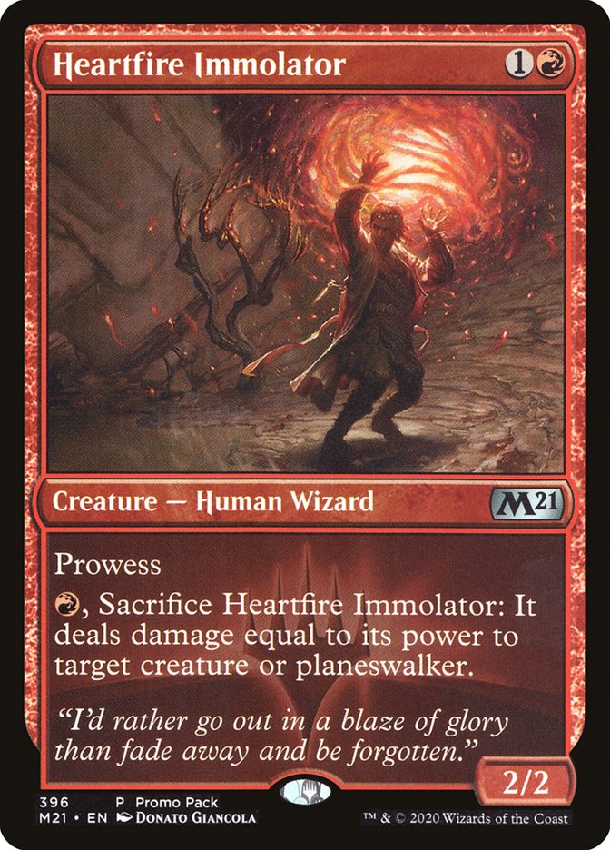 Heartfire Immolator (Promo Pack) [Core Set 2021 Promos] - Magic: The Gathering - Card Brawlers | Quebec | Canada |