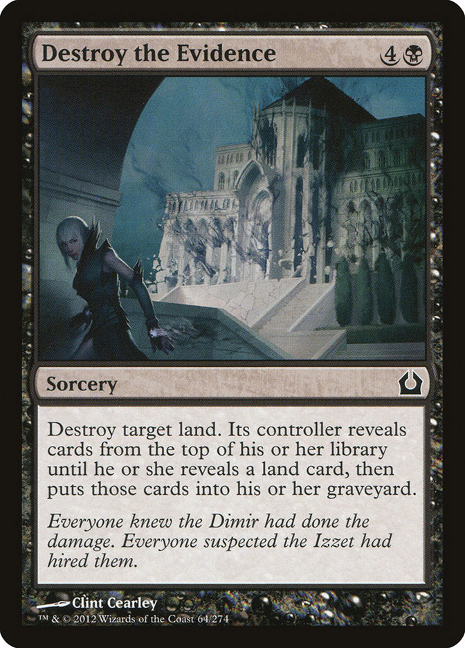 Destroy the Evidence [Return to Ravnica] - Magic: The Gathering - Card Brawlers | Quebec | Canada |
