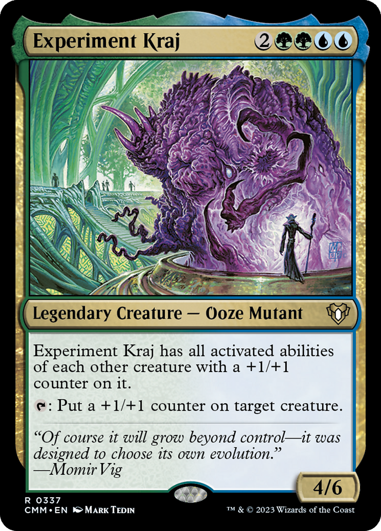 Experiment Kraj [Commander Masters] - Magic: The Gathering - Card Brawlers | Quebec | Canada |