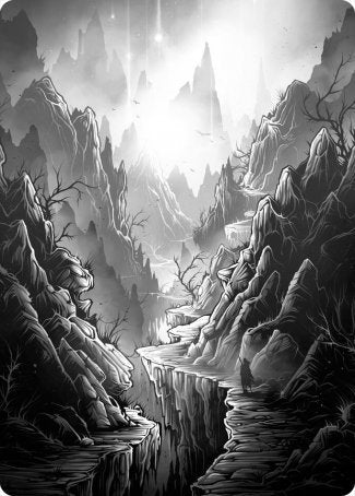 Mountain Art Card [Innistrad: Midnight Hunt Art Series] - Magic: The Gathering - Card Brawlers | Quebec | Canada |