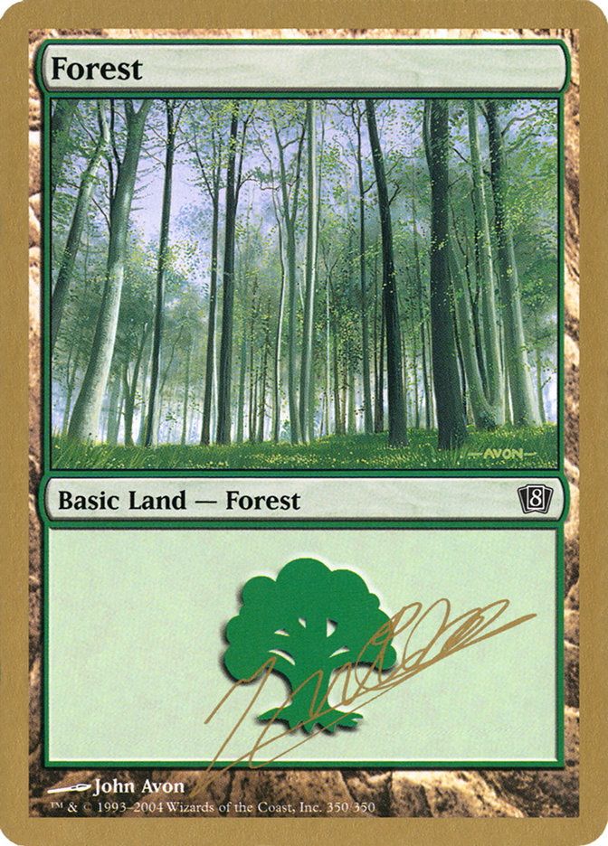 Forest (jn350) (Julien Nuijten) [World Championship Decks 2004] - Magic: The Gathering - Card Brawlers | Quebec | Canada |