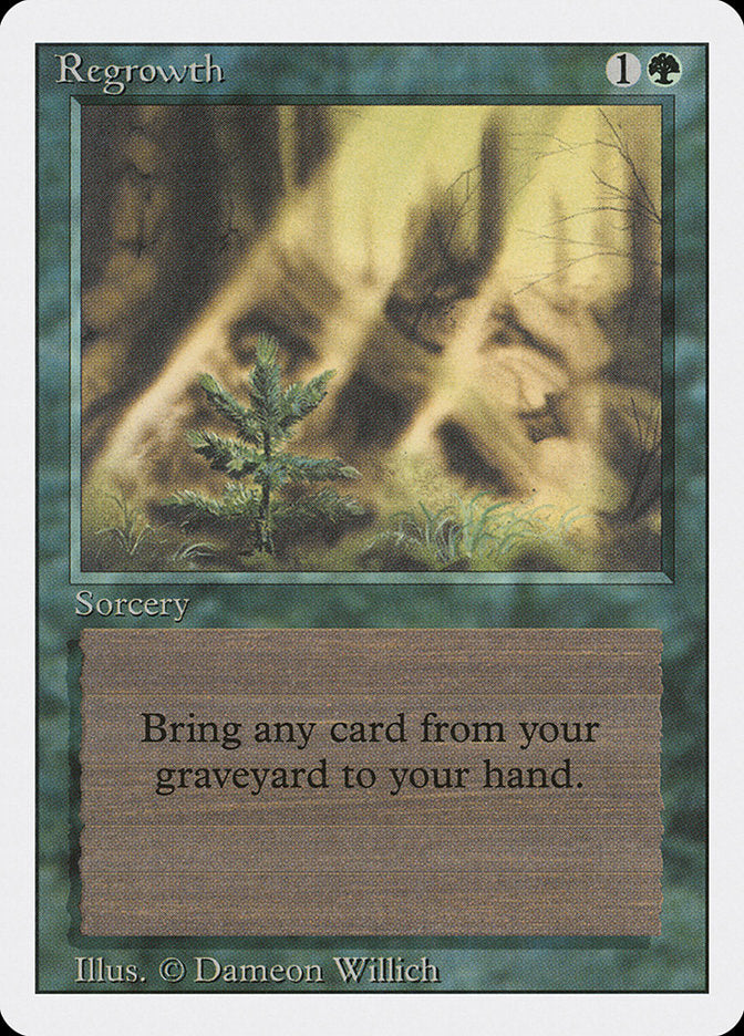 Regrowth [Revised Edition] - Magic: The Gathering - Card Brawlers | Quebec | Canada |