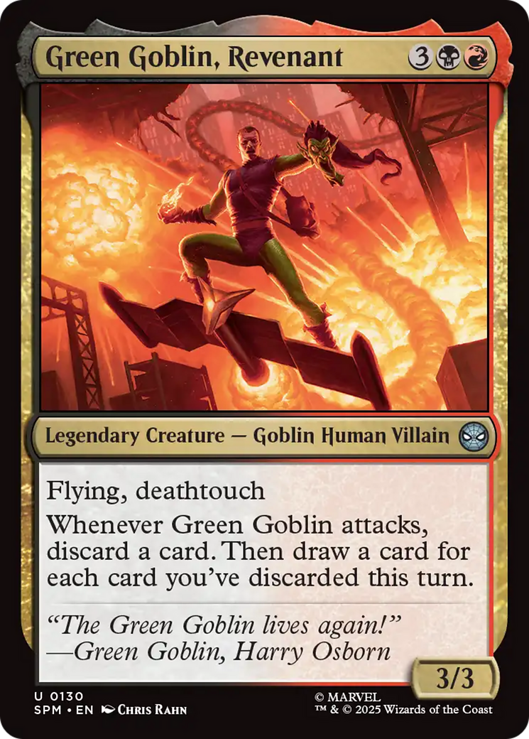 Green Goblin, Revenant [Marvel's Spider-Man] - Magic: The Gathering - Card Brawlers | Quebec | Canada |