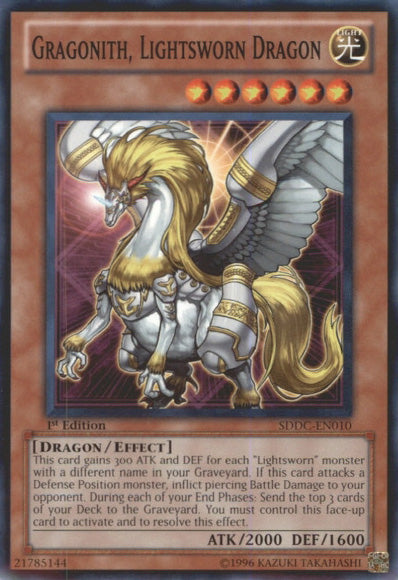 Gragonith, Lightsworn Dragon [SDDC-EN010] Common - Yu-Gi-Oh! - Card Brawlers | Quebec | Canada |
