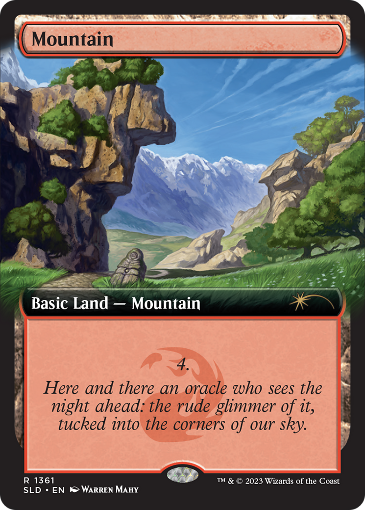 Mountain (1361) [Secret Lair Drop Series] - Magic: The Gathering - Card Brawlers | Quebec | Canada |