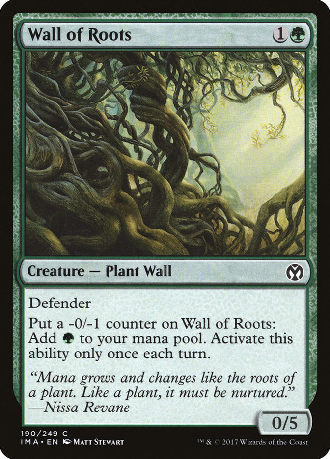 Wall of Roots [Iconic Masters] - Magic: The Gathering - Card Brawlers | Quebec | Canada |