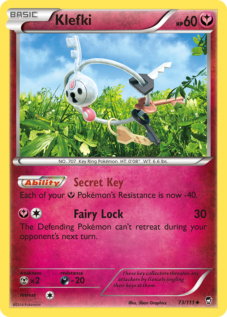 Klefki (73/111) [XY: Furious Fists] - Pokémon - Card Brawlers | Quebec | Canada |