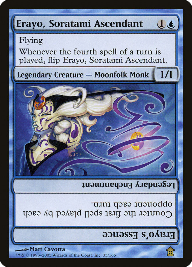 Erayo, Soratami Ascendant // Erayo's Essence [Saviors of Kamigawa] - Magic: The Gathering - Card Brawlers | Quebec | Canada |