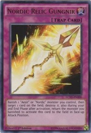 Nordic Relic Gungnir [LC5D-EN200] Ultra Rare - Yu-Gi-Oh! - Card Brawlers | Quebec | Canada |