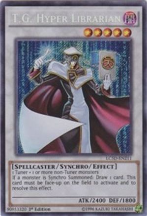 T.G. Hyper Librarian [LC5D-EN211] Secret Rare - Yu-Gi-Oh! - Card Brawlers | Quebec | Canada |