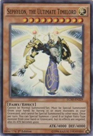 Sephylon, the Ultimate Timelord [LC5D-EN229] Super Rare