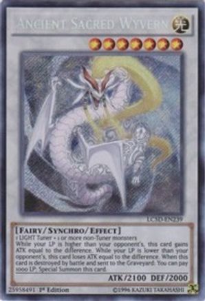 Ancient Sacred Wyvern [LC5D-EN239] Secret Rare - Yu-Gi-Oh! - Card Brawlers | Quebec | Canada |