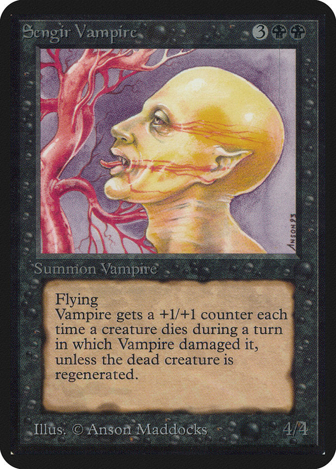 Sengir Vampire [Alpha Edition] - Magic: The Gathering - Card Brawlers | Quebec | Canada |