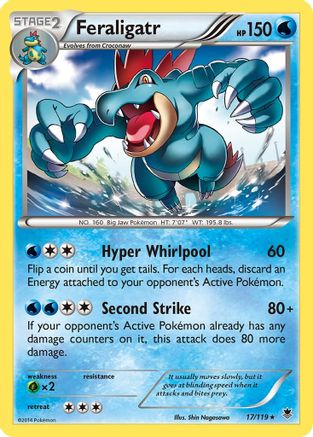Feraligatr (17/119) [XY: Phantom Forces] - Pokémon - Card Brawlers | Quebec | Canada |