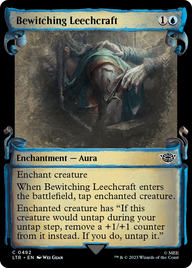 Bewitching Leechcraft [The Lord of the Rings: Tales of Middle-Earth Showcase Scrolls] - Magic: The Gathering - Card Brawlers | Quebec | Canada |