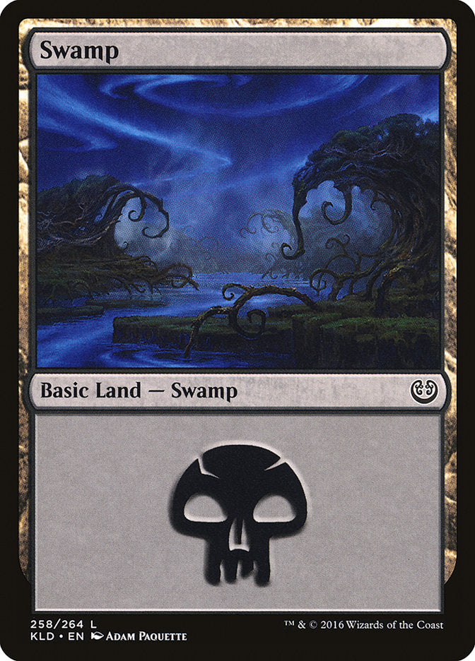 Swamp (258) [Kaladesh] - Magic: The Gathering - Card Brawlers | Quebec | Canada |