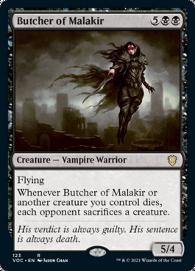 Butcher of Malakir [Innistrad: Crimson Vow Commander] - Magic: The Gathering - Card Brawlers | Quebec | Canada |