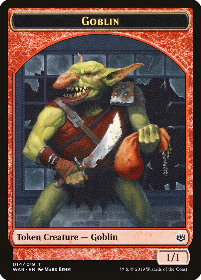 Goblin Token [War of the Spark Tokens] - Magic: The Gathering - Card Brawlers | Quebec | Canada |
