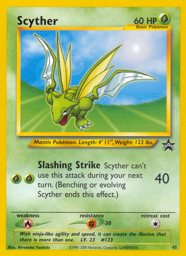 Scyther (45) [Wizards of the Coast: Black Star Promos] - Pokémon - Card Brawlers | Quebec | Canada |