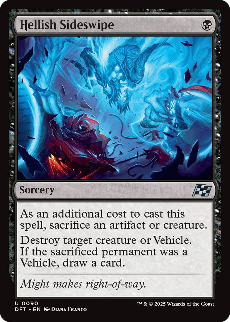 Hellish Sideswipe [Aetherdrift] - Magic: The Gathering - Card Brawlers | Quebec | Canada |