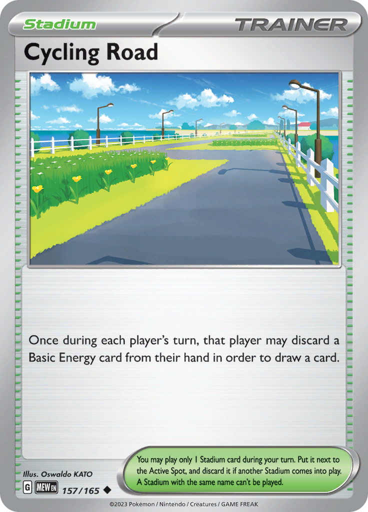 Cycling Road (157/165) [Scarlet & Violet 151] - Pokémon - Card Brawlers | Quebec | Canada |